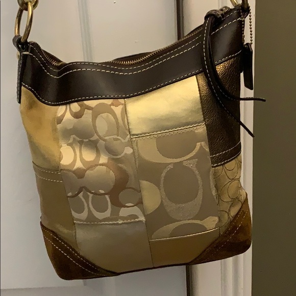 Coach patchwork bag F10387 - Picture 6 of 12
